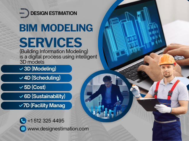 3D BIM Modeling Services in USA