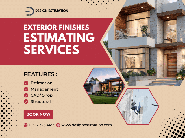 Exterior Finishes Estimating Services
