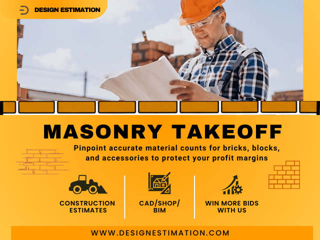 Masonry Takeoff Services in USA - Accurate & Fast Estimates