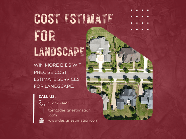 Cost Estimate Services for Landscape