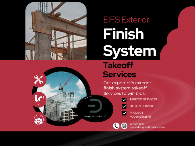 EIFS Exterior Finish System Takeoff Services