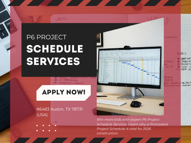 P6 Project Schedule Services