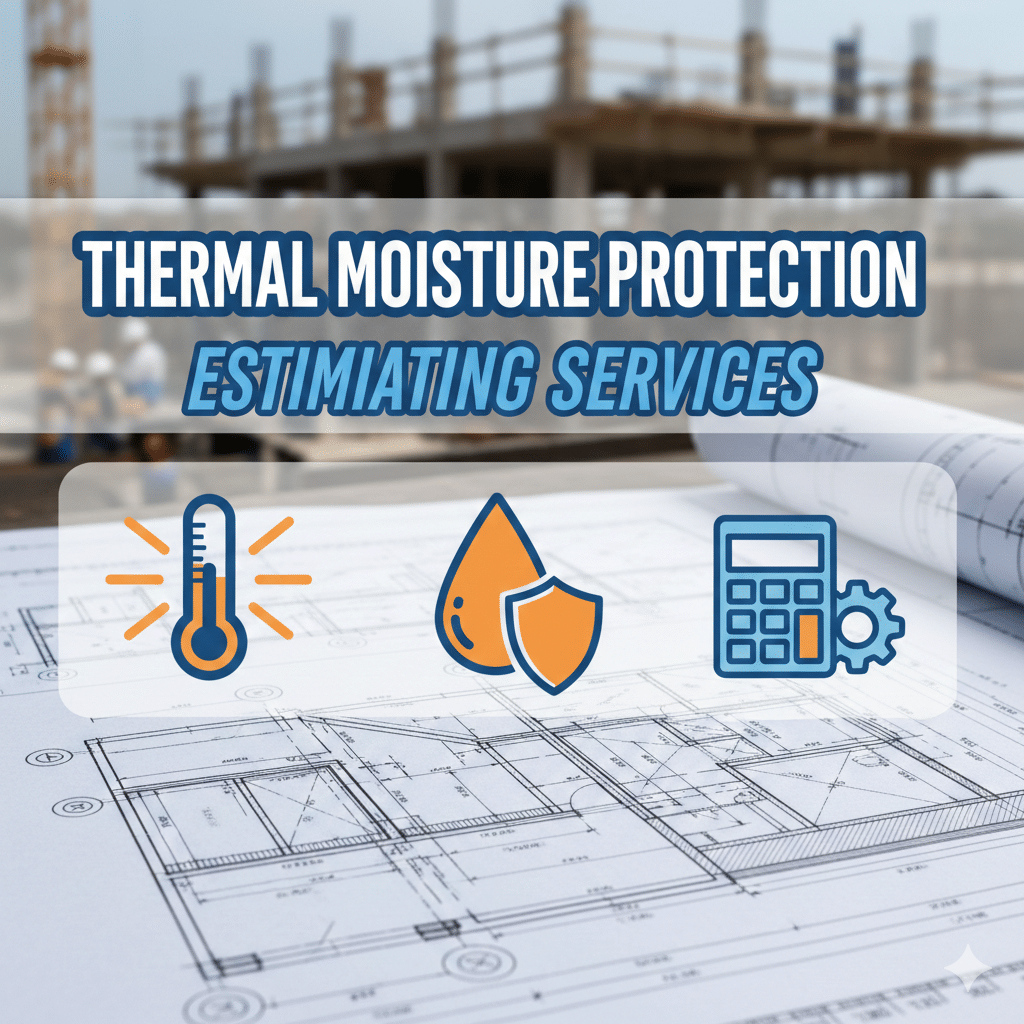 Thermal moisture protection estimating services
