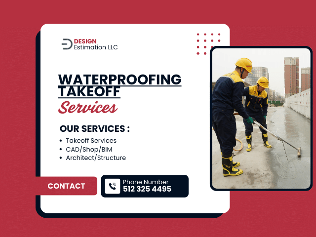 Waterproofing Takeoff Services