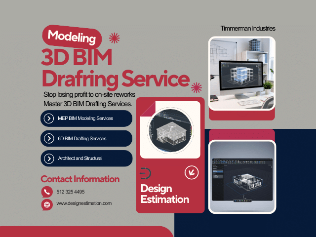 3D BIM Drafting Services