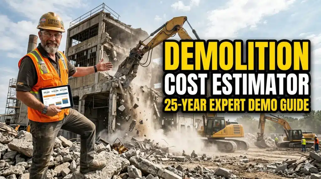 Demolition Estimating Services and Takeoff Services
