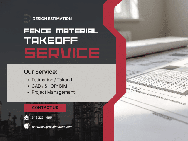 Fence Material Takeoff Services